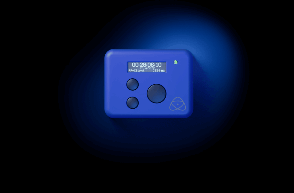Atomos Ultra Sync blue top view