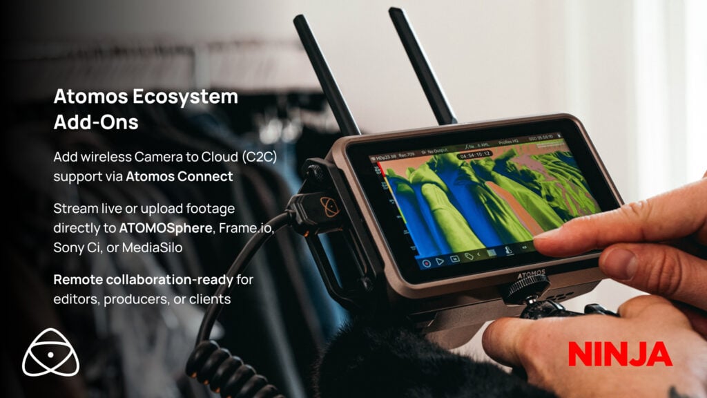 Atomos Ninja 5 monitor recorder ecosystem add-ons